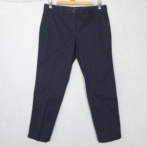 TALBOTS Pants Womens 6P Relaxed Chino Stretch Cotton Spandex Navy Casual